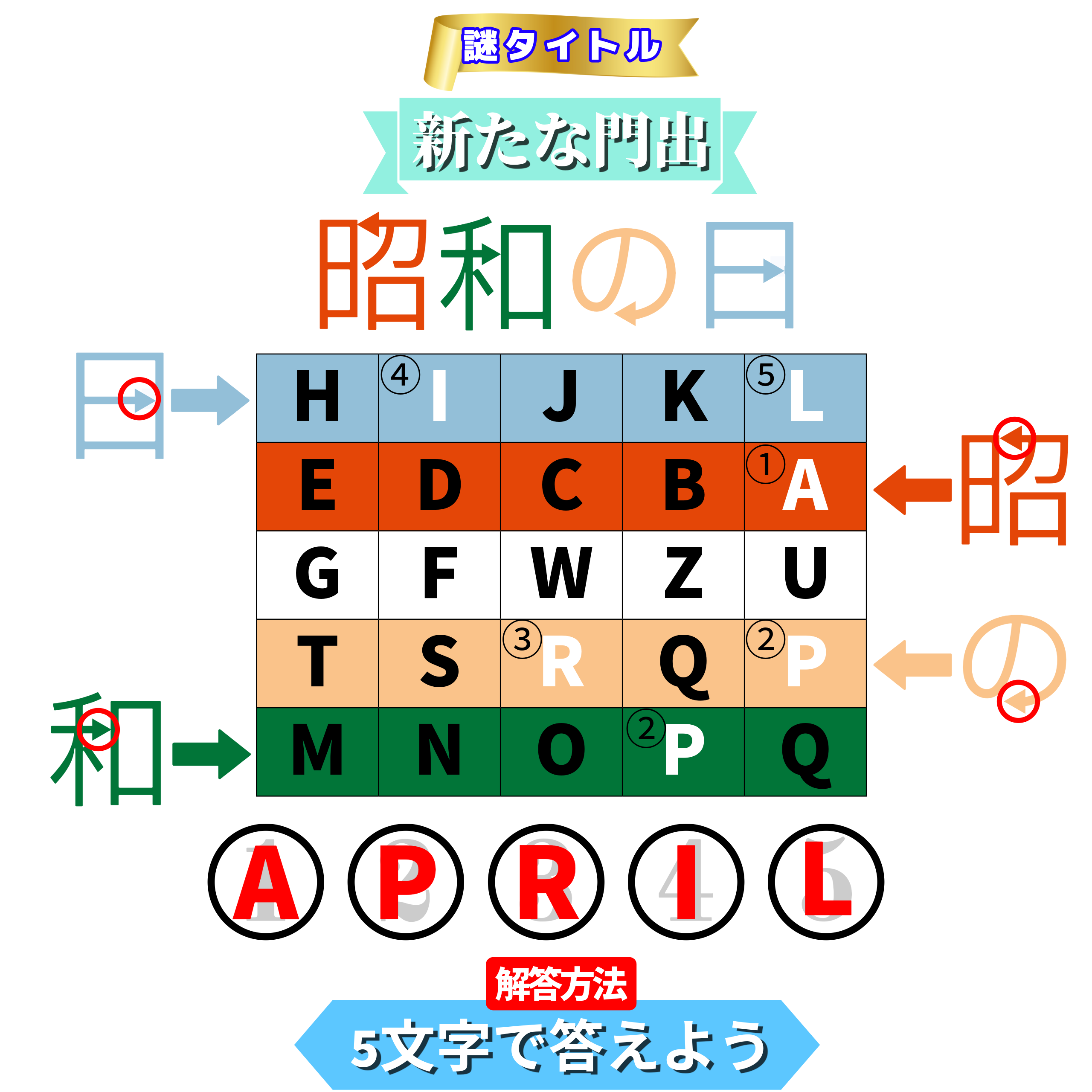謎解き問題解答画像